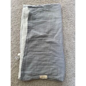 Crane Baby Grey Ombre Cotton Muslin Swaddle Blanket Gauze Stroller Cover 36x45